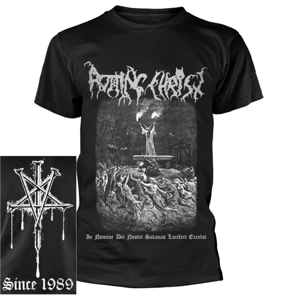 Rotting Christ In Nomine Dei Nostri Shirt T-Shirt Band Tshirt XL
