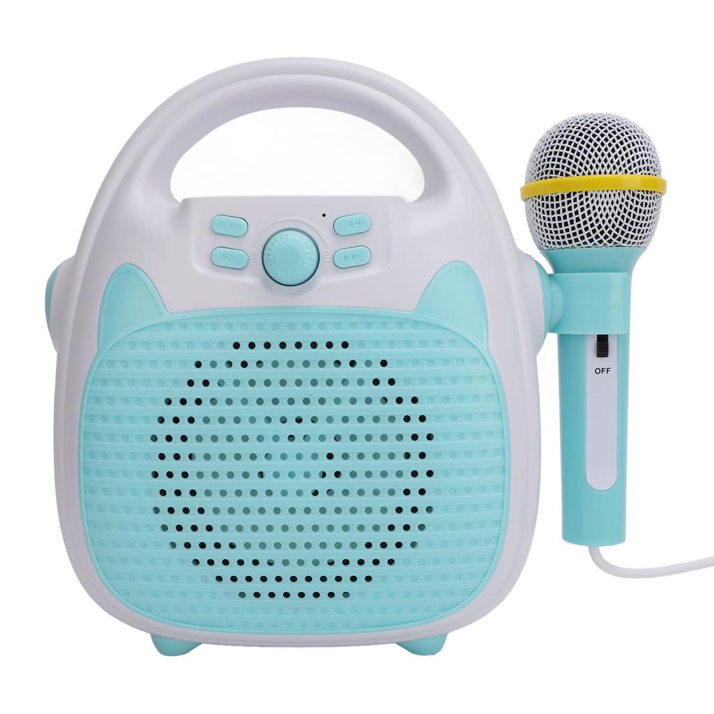 Kids Karaoke Machine with Microphone Exercise Singing Talent Compact Kids Portable Bluetooth