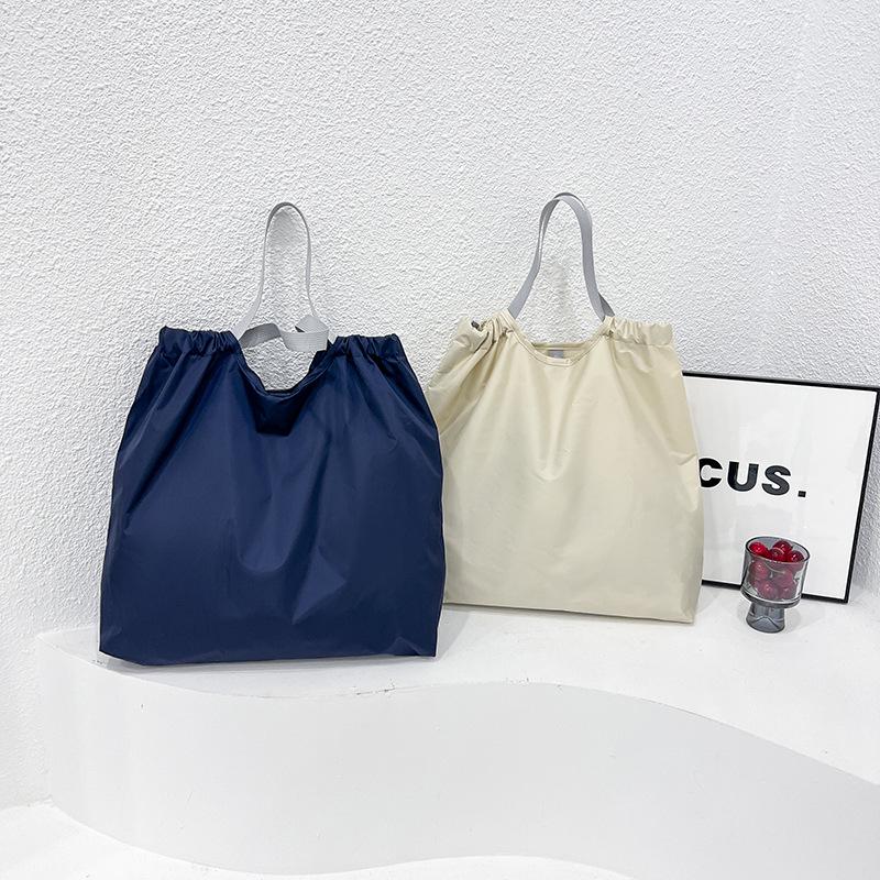 Foldable Waterproof Shopping Bag with Large Capacity