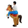Disfraz Inflable de Caballo Divertido para Festivales y Actuaciones
