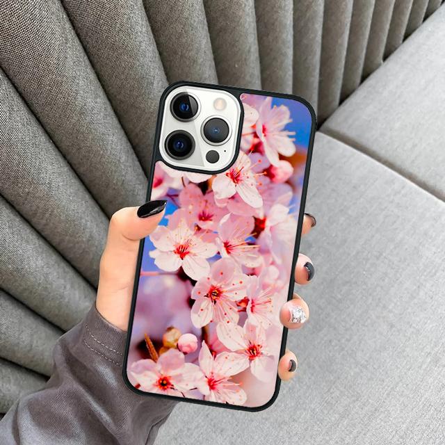 Flor ciruela flor Phone Case For For iPhone 17 Air 16 15 11 12 13 14 Pro Max Plus coque
