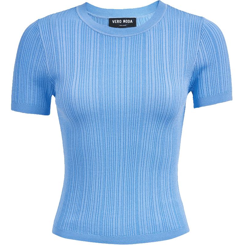

VEROMODA Women s Round Neck Solid Knit Top L