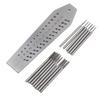 36 Hole Watchmakers Tap and Die Set Stainless Steel Watch Micro Tap and Die Set for Jewellers