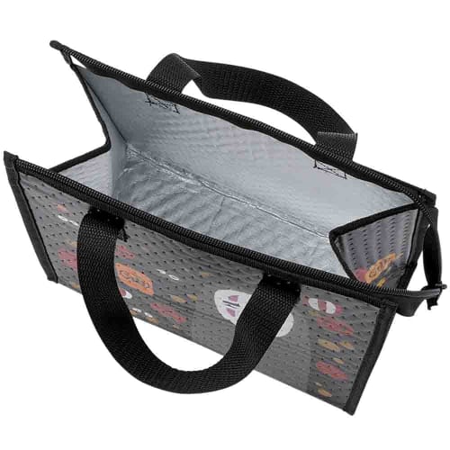 Skater Lunch Bag, Non-Woven Fabric, Cooler Bag, No-Face Lantern, Spirited Away Design, FBC1-A