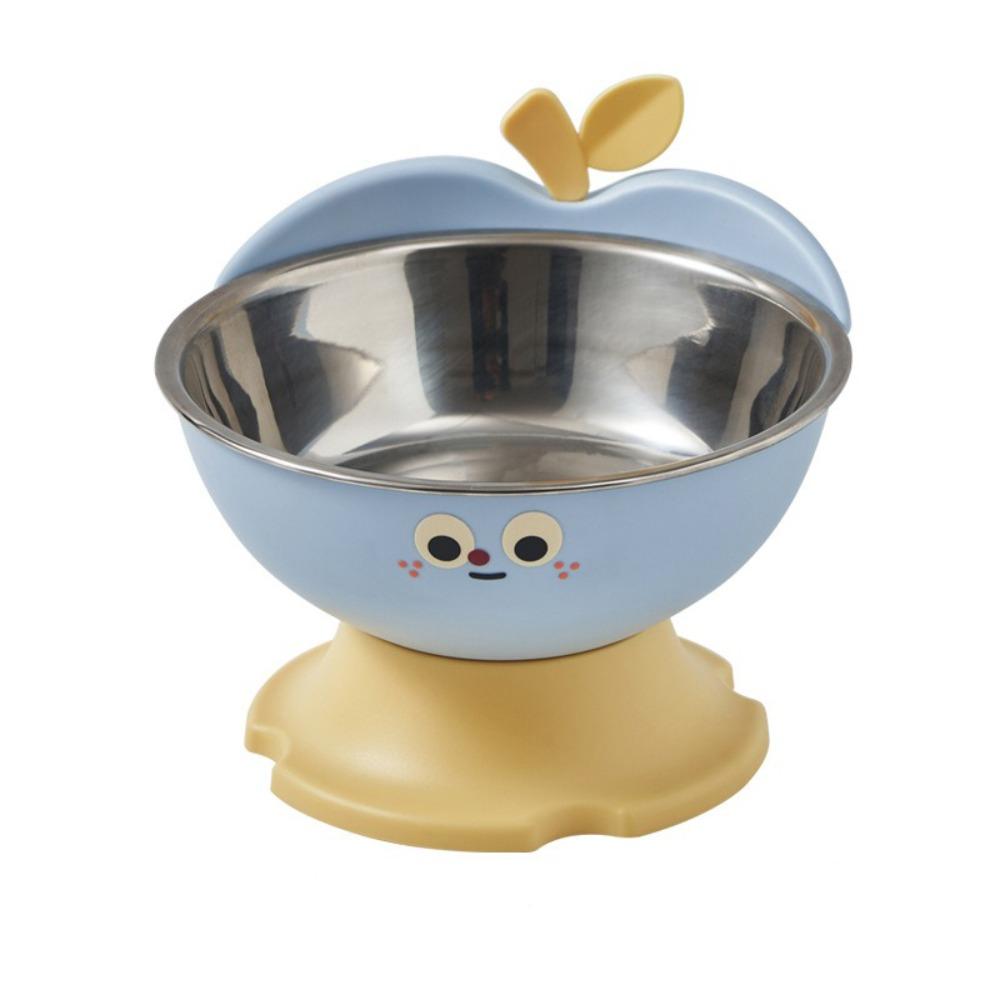 

Anti-Slip Stainless Steel Dog Bowl High-Legged Pet Feeder Bowl For Cats Dogs Puppy синій