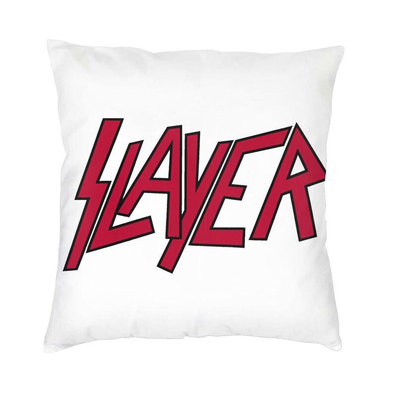 Modern Heavy Metal Rock Band Slayers Cushion Cover Velvet Pillow Case Living Room Decoration Pillowcase