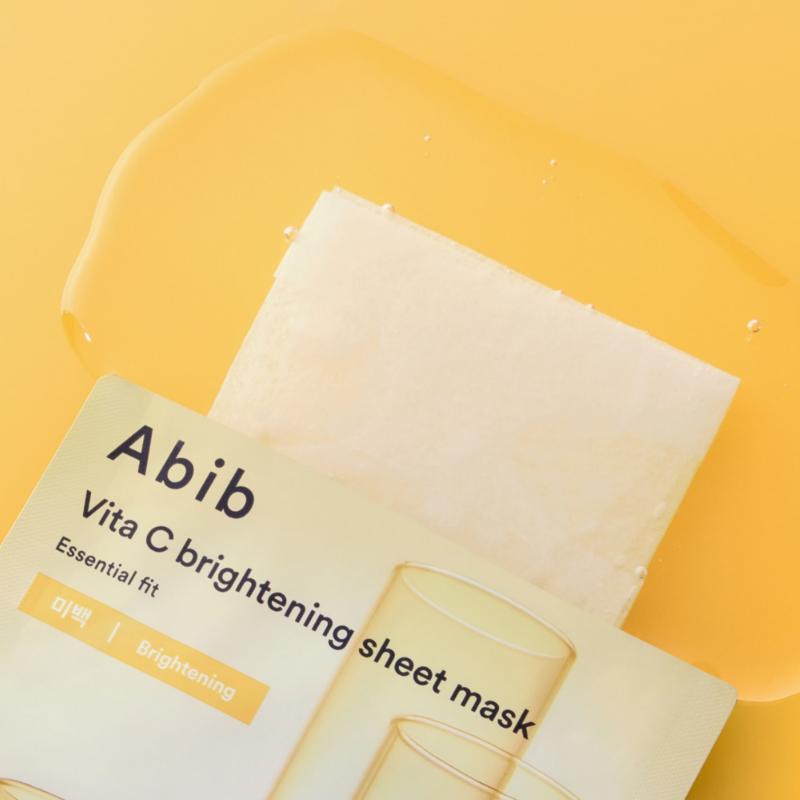 ABIB Vita C Brightening Sheet Mask Essential Fit 27ml