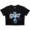 Britney Spears Womens/Ladies Snake Crop Top