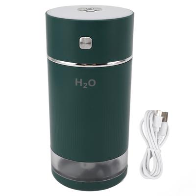 2 in 1 Ultraschall-Aromatherapie-Luftbefeuchter USB Tragbarer Mini-Luftbefeuchter 240 ml Kleiner Kaltnebel