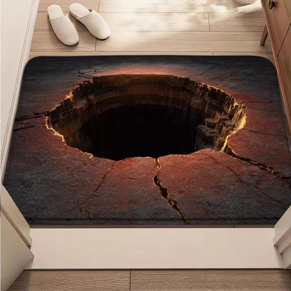 Visual Creativity Doormat Prank Porch Home Decor Rug Bedroom Living Room Entrance Rugs Kitchen Front Door Nonslip Area Foot Mat
