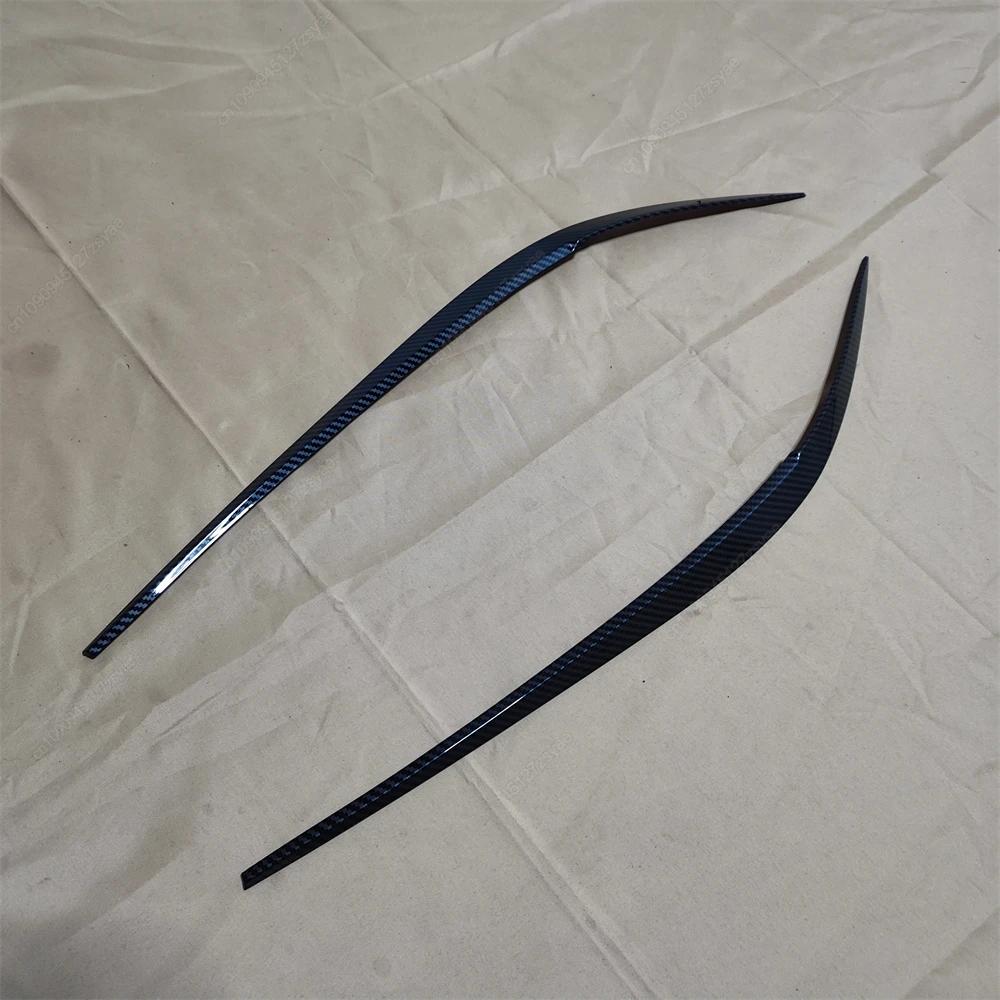 Car Front Headlight Eyebrow Eyelids Stickers Body Kit Trim For BMW 3 Series G20 G21 320i 325i 330i 2019-2022 Sedan / Touring