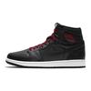 Air Jordan 1 Retro High OG Čierna Gym Red Unisex Tenisky Metalicko-Strieborná 555088-060