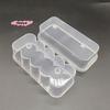 M-20ml 10-Slot Vial Storage Case - Clear Plastic Microtube Storage Box Stackable for Freezer & Refrigerator Organizer