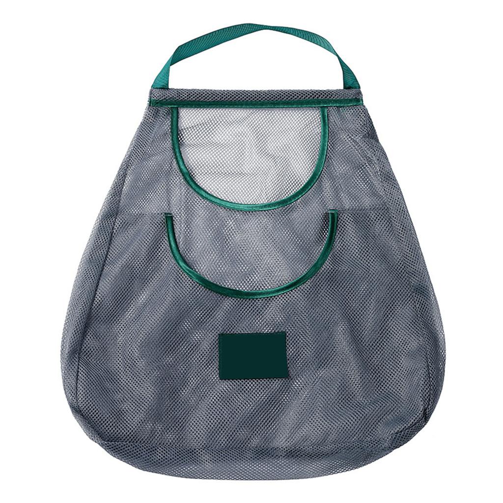 Hanging Mesh Produce Bag Reusable Breathable Fruit Vegetable Storage Mesh Bag Portable Grocery Bag