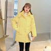 Padded clothes women's medium and long winter new loose padded jacket thickened bread jacket
