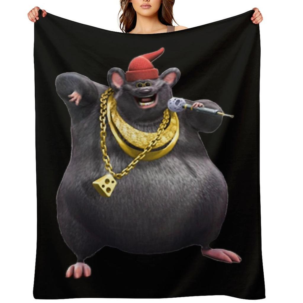 BIGGIE CHEESE Throw Blanket Luxury Thicken for winter Hairys wednesday Blankets