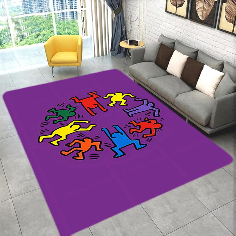 

Кухонні килимки Гарлем Геометрія Графіті Вітальня Килимки Молитовні килимки Вітальні килимки Килимки для дверей Килимки для підлоги Ванна кімната 100x150cm