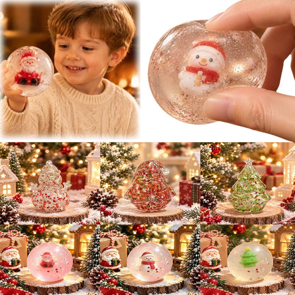 Christmas Tree Christmas Snowman Squeeze Toy Santa Claus Santa Claus Squishy Toys Gift