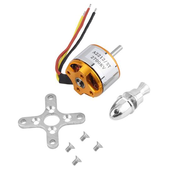 Useful 2700KV Outrunner Brushless Motor A 2212 5T for Airplane Aircraft Hobby