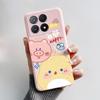 For Xiaomi Poco X6 Pro Case Stylish Painted Silicone Bumper Shockproof Phone Cases Cover Coque For Xiaomi Poco X6 Pro 5G Fundas