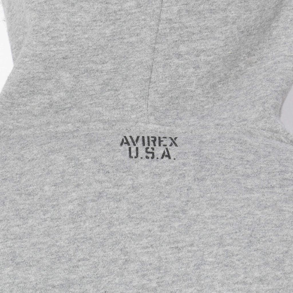 Sweatshirt Parka DAILY FULLZIP PARKA 6153510 M Size 002 [AVIREX] Men's OFF/WHT