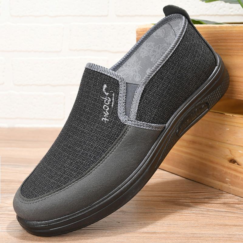 

****** 2025 new old ******* men s cloth shoes s**t sole breathable middle-aged and elderly father shoes, street stall shoes 39