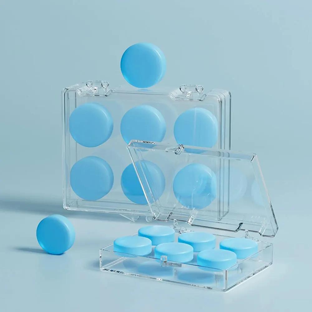 Silicone Mud Earplugs Can Be Shaped Soundproof Noise Reducing Sleeping Swimming and Waterproof