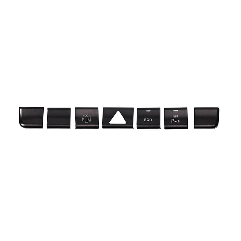 Car Accessories Center Console CD Multimedia Buttons Frame Cover Sticker For Mercedes Benz GLA X156 CLA C117 A B Class W176 W246