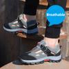 Fashion Male Safety Work Boots Men Steel Toe Sneaker Breathable Anti-puncture Indestructible Safety Shoes Work Shoes Man Sandals Women