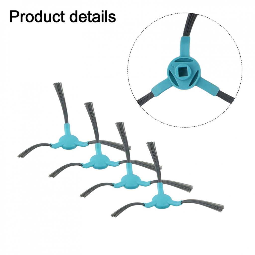 Ensure Thorough Cleaning Side Brushes Set for Conga 2499 Ultra Home Advanced