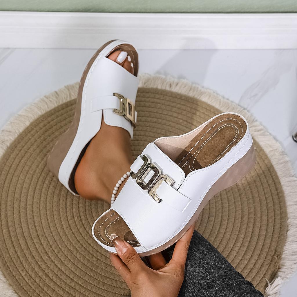 Fashion Summer Women Slippers Casual Flat Open Heel Shoes Lightweight Comfortable Sports Slippers Fashion Outdoor Sandals Slides Women