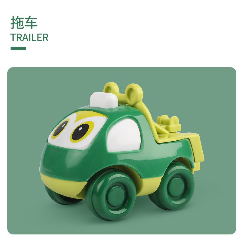 Inertia Toy Car Animal Modeling Engineering Car Inertial Drive Excavator High Quality Interactive Sliding Car Children's Gift Idea