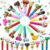 20/50/100pcs Long Nosed Whistle Creative Party Sounding Atmosphere Making Props Plastic Party Blowers Fun Whistles JXB