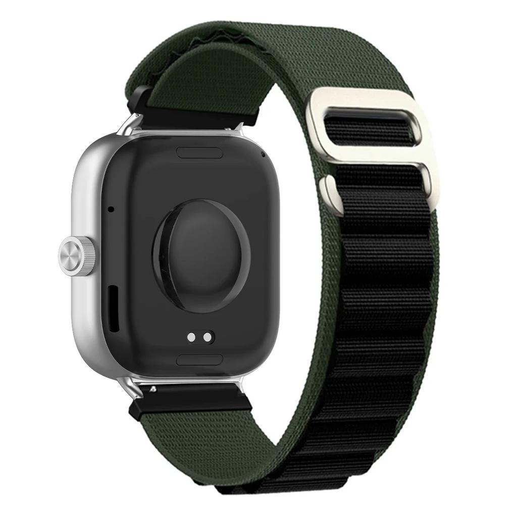 Alpine Nylon Loop Strap for Xiaomi Redmi Watch 4/5 Adjustable Elastic Bracelet Watchband For Mi Band 8 Pro/9 Pro Accessories