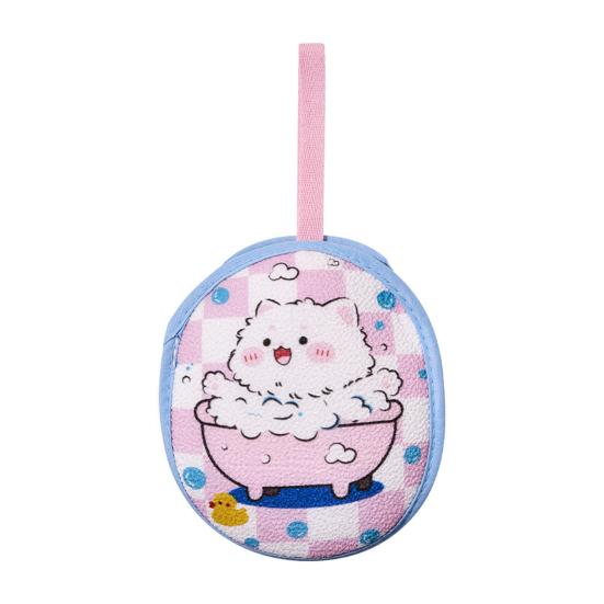 Bath Loofah Sponge Soft Absorbent Kids Bath Scrubber Cute Exfoliating Scrubber Shower Loofa Sponge for Boys Girls