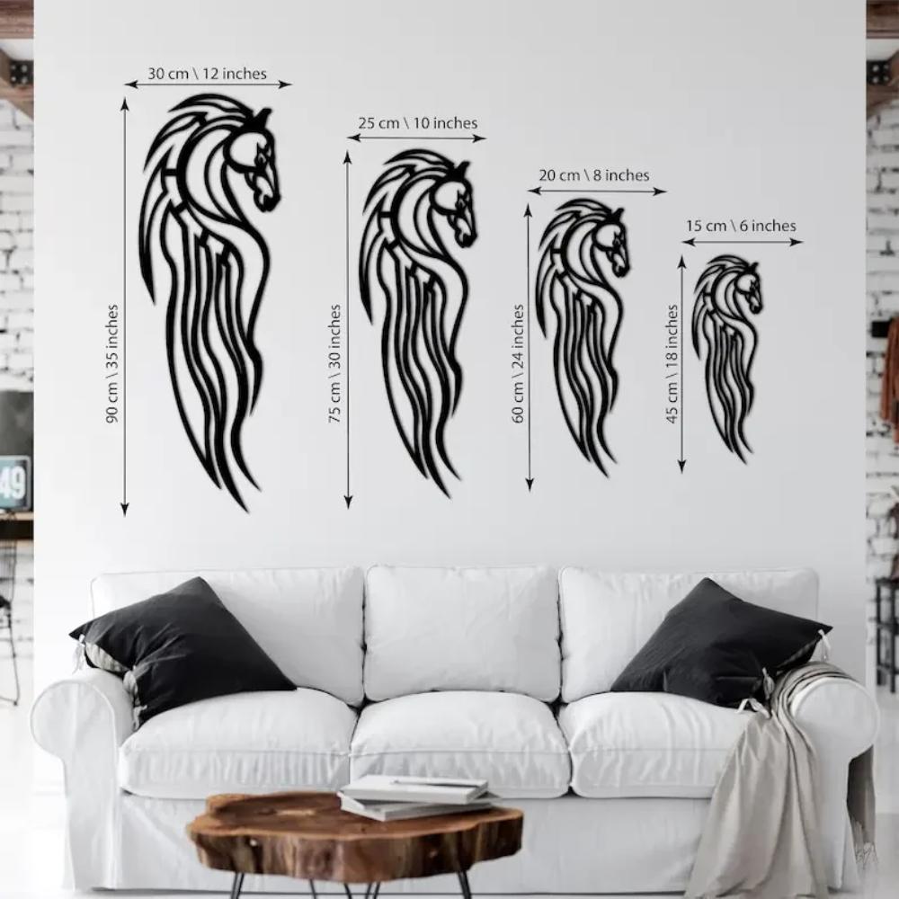 Riders of Rohan Wall Art, Lord of The Rings Metal Decor, LOTR Fan Gift, Rohan Wall Decor, Geometric Housewarming Wall Art