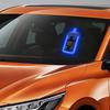 Solar Bottle Shape Car Light Baby in Car Safety Sign Wireless Neon Atmosphere Lamp for Triangle Window Suction Cup Mount LED Decorative Light Unique