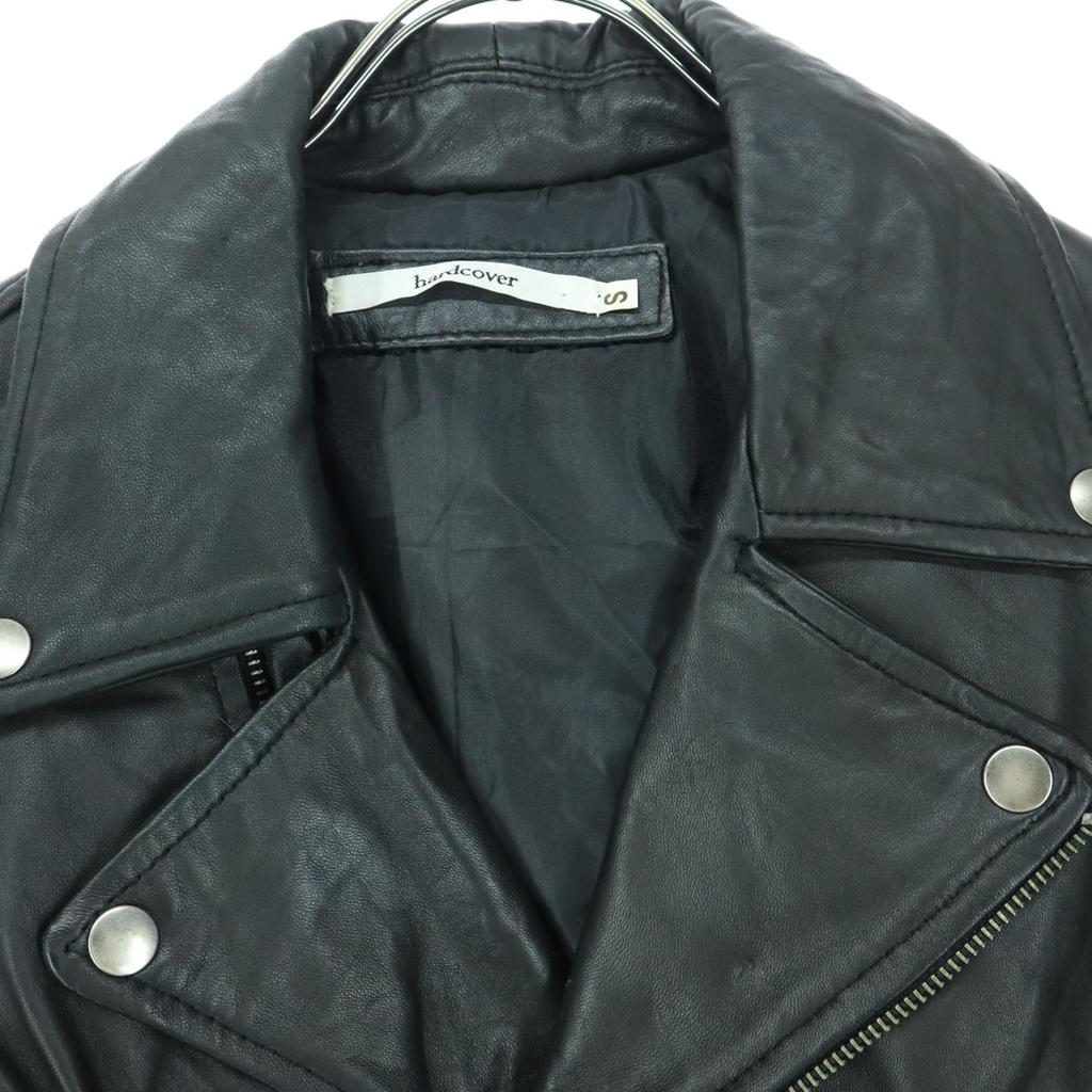 hardcover Long sleeve Double riders jacket S black Women Used