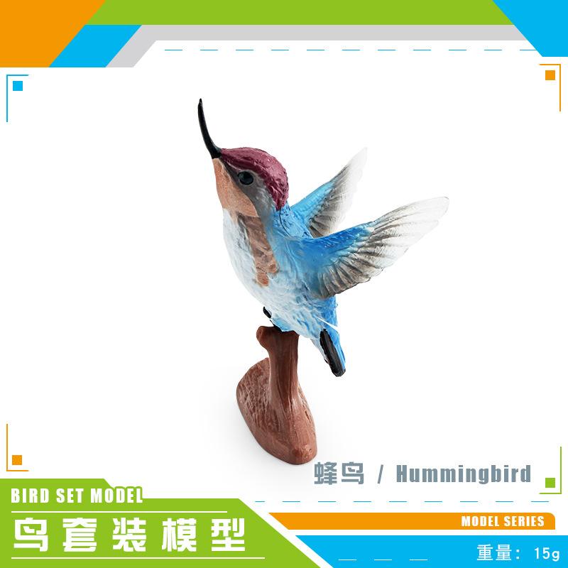 Simulated Birds Birds Animals Hummingbirds Roadrunner Mockingbirds Model Static Ornament Toys