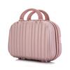 Sac Boîte Cosmétique Portable Grande Capacité Imperméable 14 Pouces Sac de Rangement Cosmétique Anti-Humidité Trousse de Toilette Valise pour la Maison le Voyage