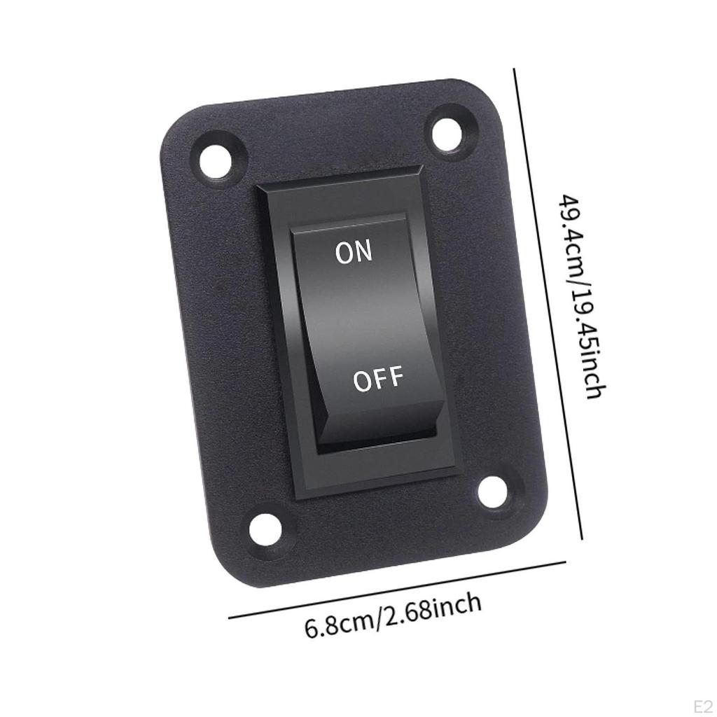 Kippschalter Panel Lichtschalter Hohe Leistung Vielseitig Ersetzen 4 Pins Ein Aus für