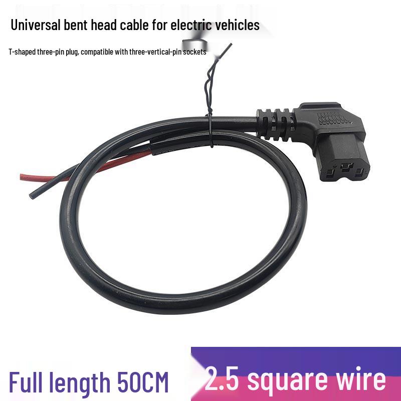Universal Electric Vehicle CEE 7/7 Charging Outlet Plug for Tricycles