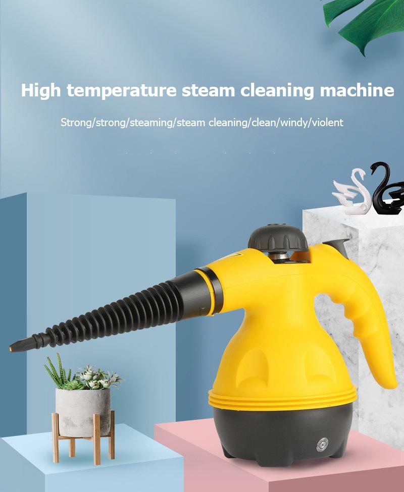 Large capacity water tank handheld high-temperature steam cleaning machine, suitable for kitchen/sofa/window/bedroom/car care