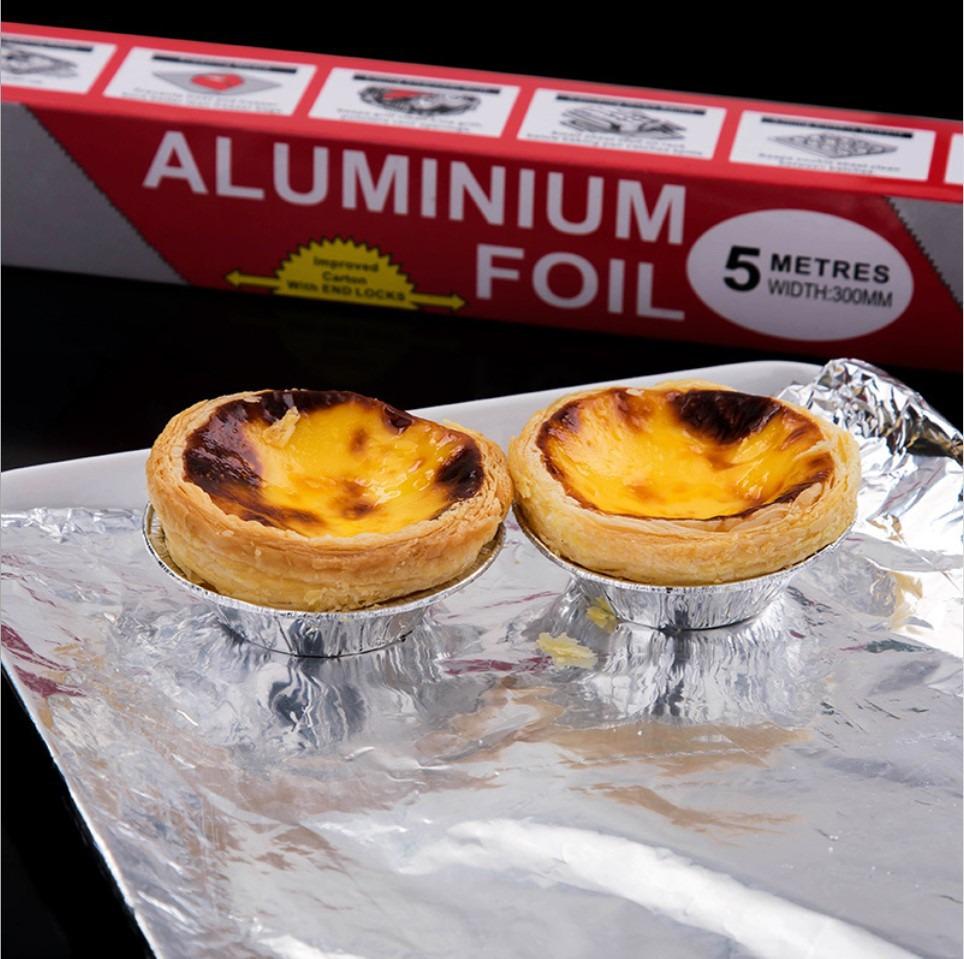 10m Thickened Aluminum Foil for Baking & BBQ - Disposable Kitchen Foil Paper