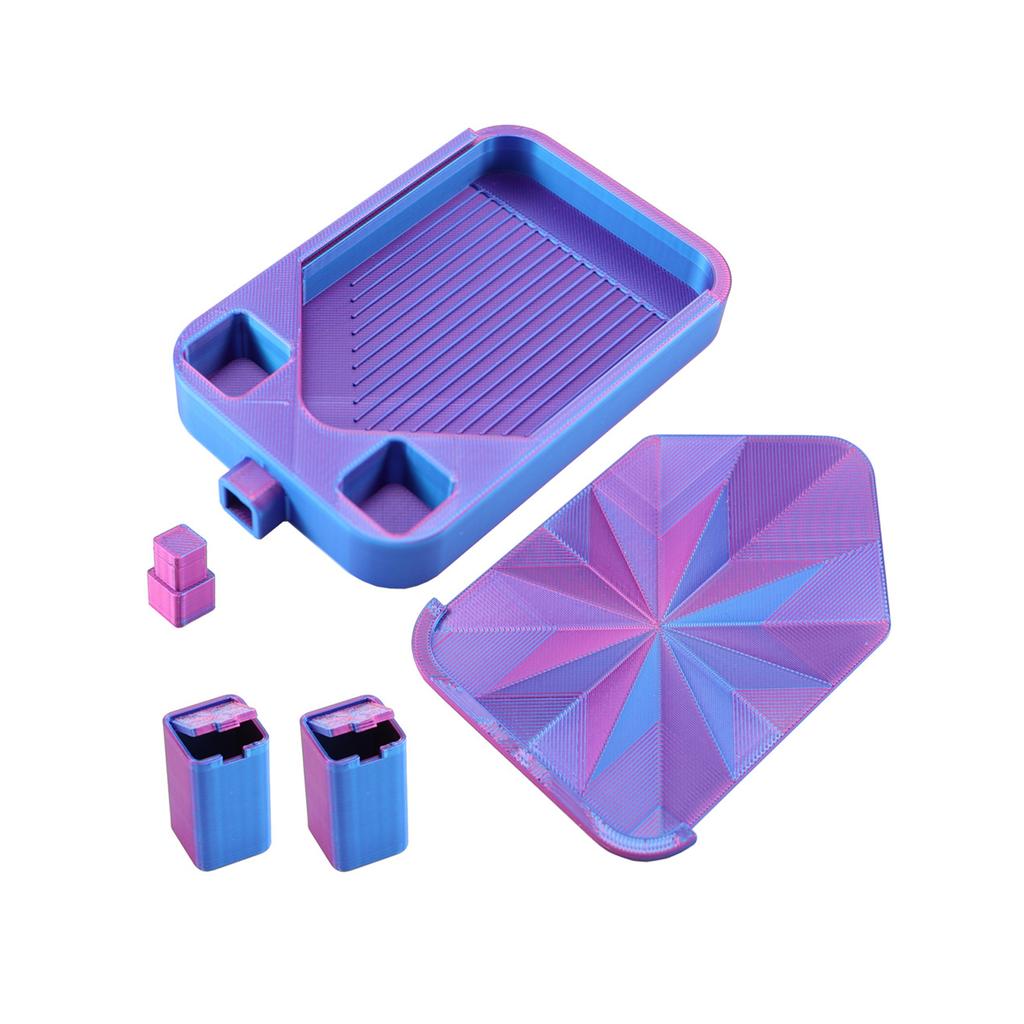 Efficient Beads Painting Accessory Tray Includes Cover And Small Bin For Spill Proof Crafting Easy To Cleaning
