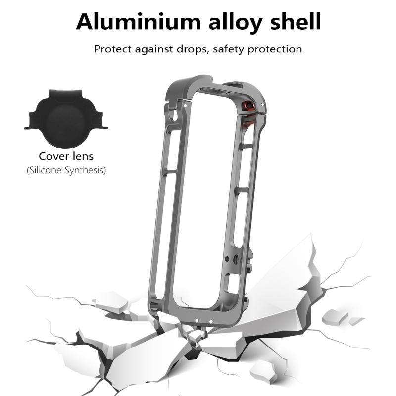 Aluminum Protective Frame Expansion  Cage Metal Lens Protections Camera Full Frame for X4