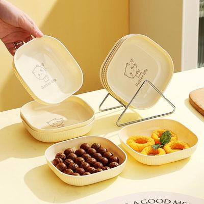 Cartoon Kitten Food-Grade Bone Dish for Snacks, Candy, or Dried Fruit