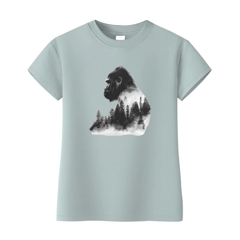 Schimpansen Aufnäher für Kleidung Kreative Kleideraufkleber Hoodies T-Shirt Parches Ropa DIY Wärmeübertragungsdruck