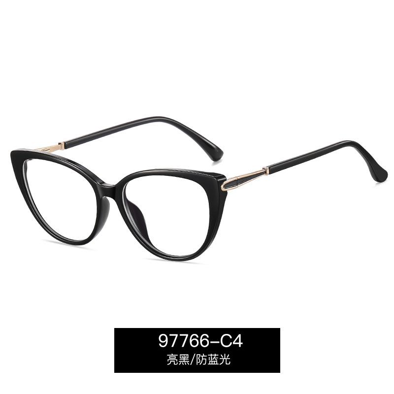 

Модные очки для близорукости «Кошачий глаз» 2025 года для женщин, защита от УФ-лучей для улицы, Очки по рецепту, Пружинная петля, Очки для близоруких 0