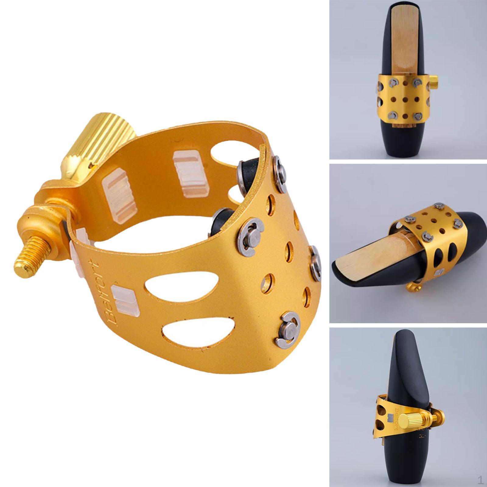 

Adjustable Saxophone Ligature with Screws for Replacement Parts for Alto